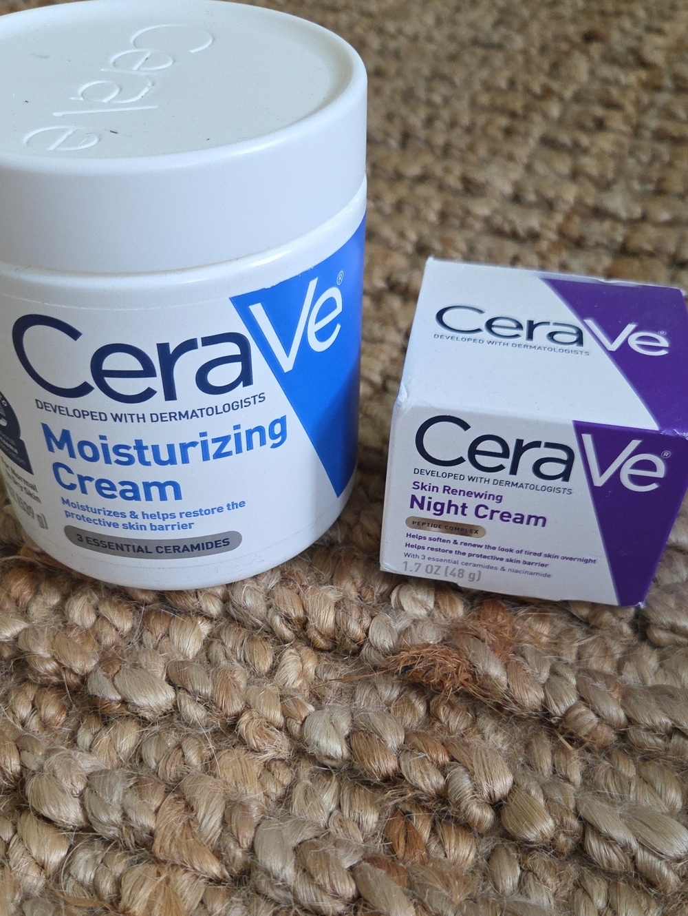 Cerave Bundle - Moisturizing Cream And Skin Renewing Night Cream